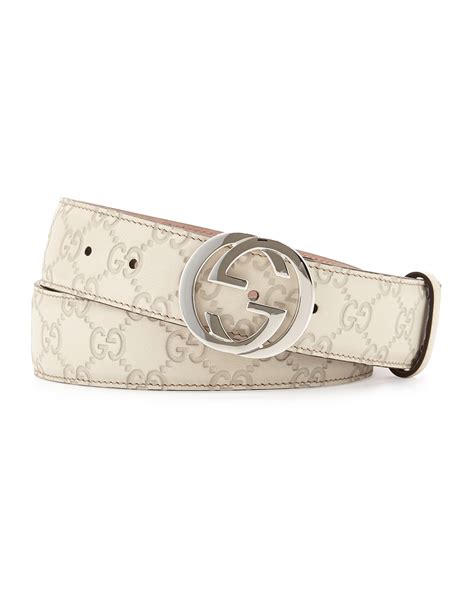 gucci belt white womens|gucci belts women's sale.